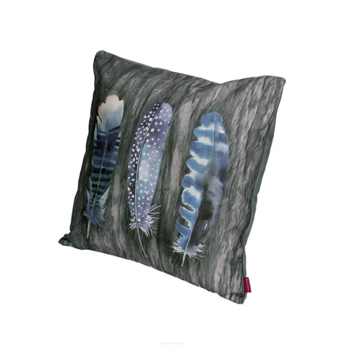 Poduszka dekoracyjna welurowa FLY AWAY multikolor 40x40 antyalergiczna do salonu