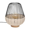 Lampa Anea czarna/naturalna