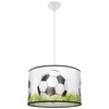 Nowoczesna lampa wisząca FOOTBALL C 40 do pokoju dziecka motyw piłki nożnej 40 cm