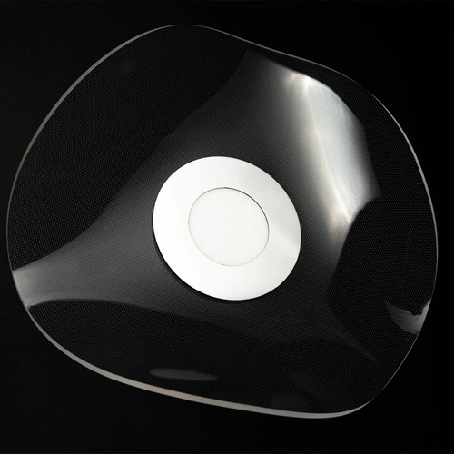 Lampa sufitowa LED Velo no.1 złota regulowana do salonu i jadalni ALTAVOLA DESIGN