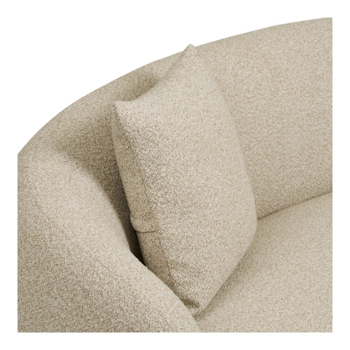 Sofa Hawkes 2,5-osobowa piaskowa nowoczesna do salonu House Nordic