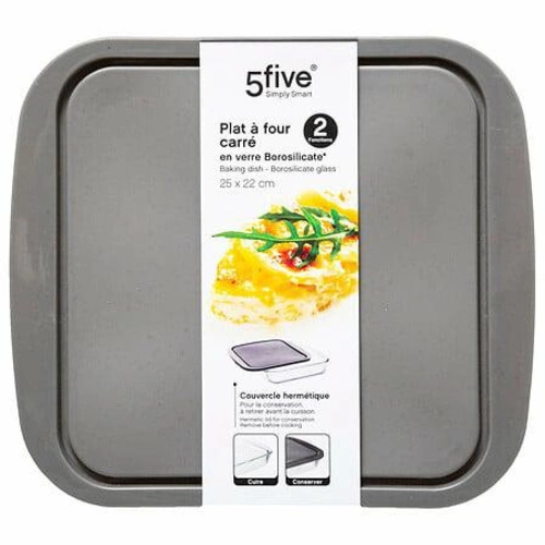 Pojemnik KeepEat kwadratowy z pokrywką