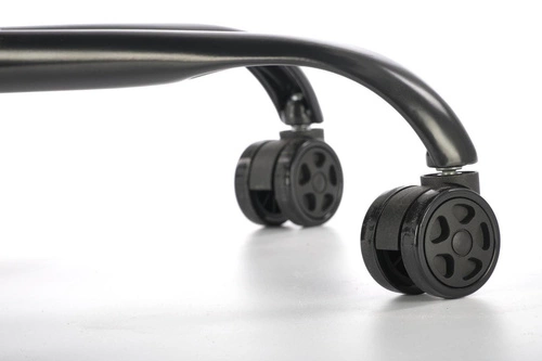 Fotel gamingowy młodzieżowy Sajdo czerwony ergonomiczny obrotowy z regulacją Intesi do biurka