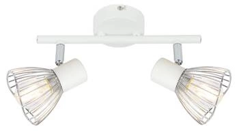 Lampa sufitowa Fly listwa 2x40W E14 biały/chrom