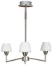 Lampa wisząca Togo 3x40W G9 nikiel mat