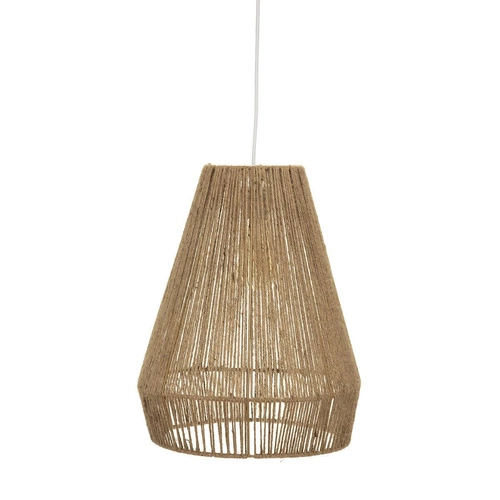 Lampa wisząca Palm naturalna boho z juty do salonu i jadalni Atmosphera 34 cm