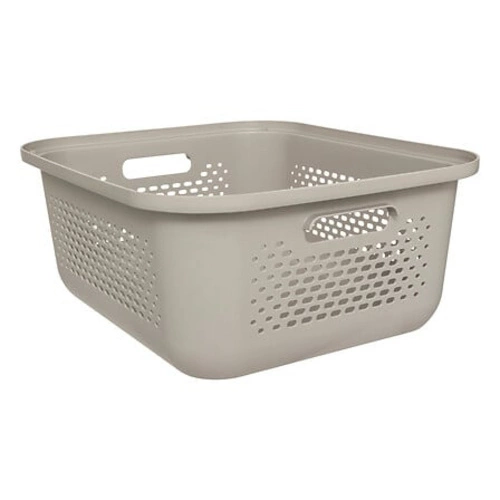 Kosz do przechowywania z pokrywką Aera 13,9 l beżowy do łazienki i kuchni 5five