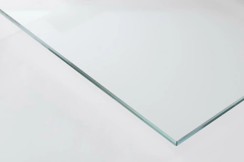 Stolik kawowy Samos 80 cm szklany okrągły nowoczesny do salonu