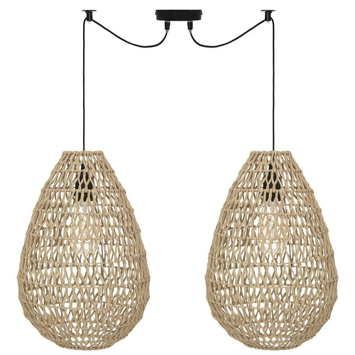 Lampa wisząca Etel 2 naturalna
