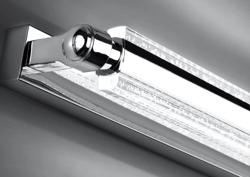 Kinkiet ścienny LED Quasar chrom 47 cm nowoczesny regulowany do salonu i sypialni CANDELLUX