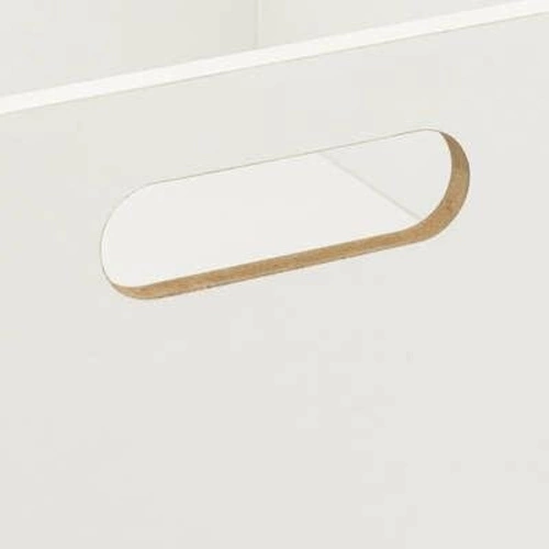 Drewniane pudełko do regału 31x15 białe z uchwytem 5five Simply Smart nowoczesne