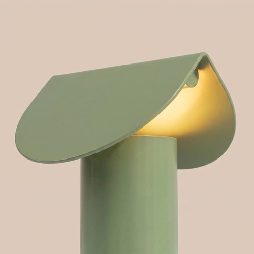 Lampa biurkowa LED BISCUIT szałwiowa nowoczesna do gabinetu