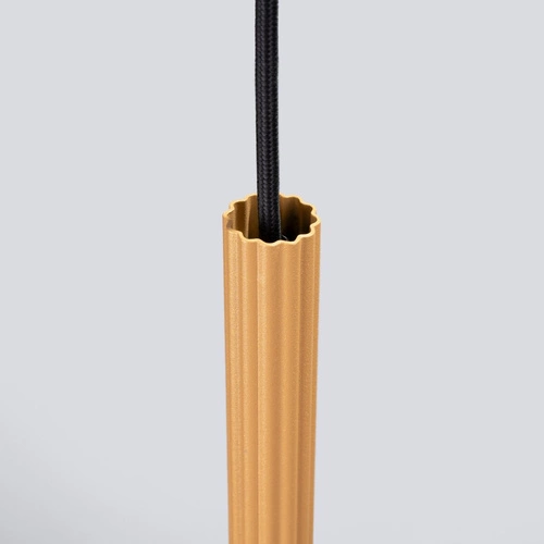 Nowoczesna złota lampa wisząca ARCHE 1 regulowana do salonu, sypialni lub jadalni