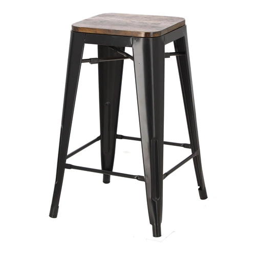 Hoker Paris Wood 65cm czarny sosna orzech Outlet