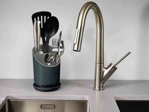 JJ - Ociekacz na sztućce, szary, Dock