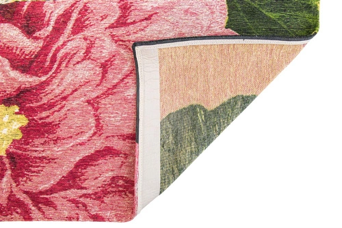 Dywan do salonu Interfloral 240x340 różowy bawełniany nowoczesny z krótkim włosiem Carpets&More