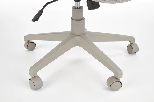 Fotel biurowy ergonomiczny Taric szary obrotowy z regulacją do biura nowoczesny Intesi