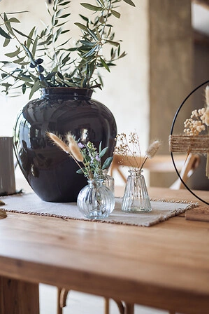 Beżowa podkładka na stół Maha 45x30 cm boho do kuchni i jadalni 5five simply smart