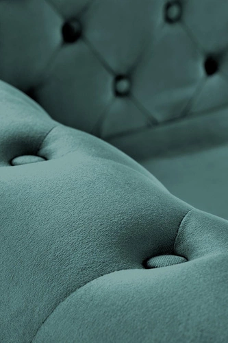 Sofa Dassion welwet zielona