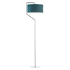 Lampa podłogowa TESALLIA chrom zieleń