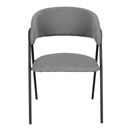 Zestaw 2 krzeseł Larisa szare