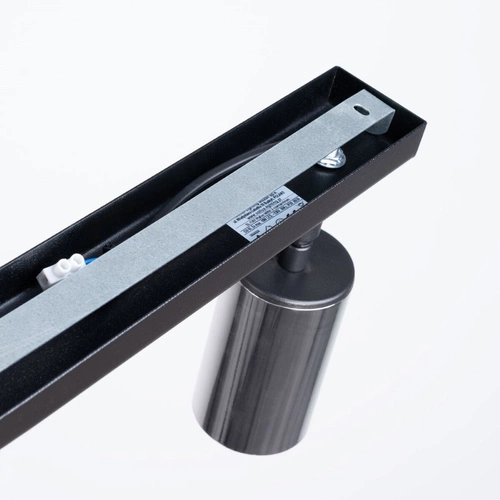 Plafon sufitowy WINX 2 czarny chrom nowoczesny LED do salonu i sypialni 30 cm SOLLUX