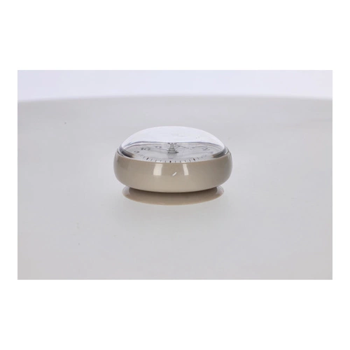 Zegar ścienny wodoodporny szary Blum Intesi 7 cm nowoczesny do łazienki retro