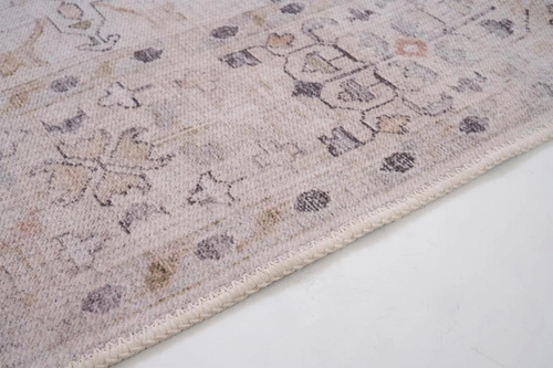 Dywan nowoczesny do salonu Aman 200x300 beżowy łatwoczyszczący antypoślizgowy Carpet Decor