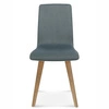 Krzesło tapicerowane do jadalni Fameg Cleo nowoczesne bukowe personalizowane na zamówienie
