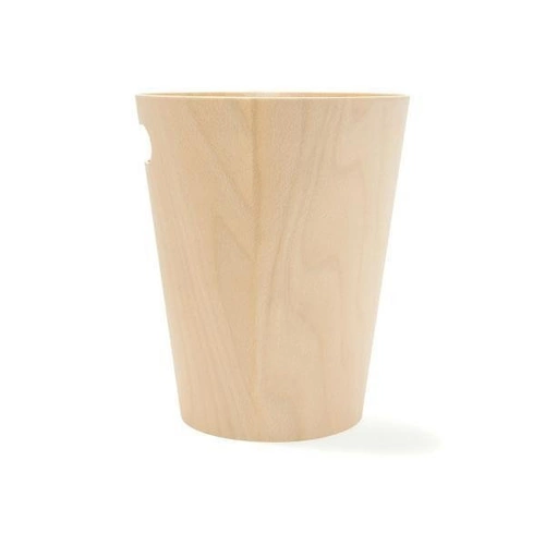 Kosz na śmieci drewniany Woodrow Umbra 7,5l nowoczesny do biura lub łazienki