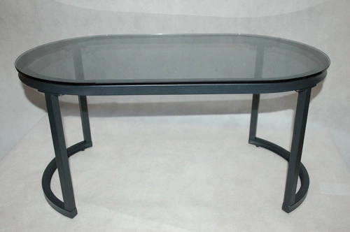 Stolik Spiro dymiony owalny Outlet