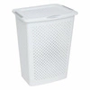 Kosz na pranie 55l plastikowy biały