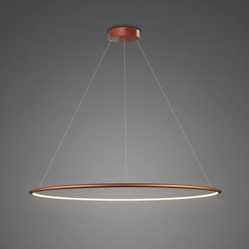 Lampa ledowy okrąg No.1 100cm miedziana  in 3k