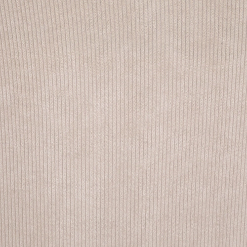 Hoker tapicerowany Celeste beżowy z oparciem i podnóżkiem loftowy do kuchni Atmosphera 77 cm