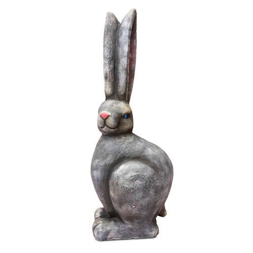 Figurka Zając z wysokimi uszami 50cm