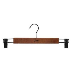 Zestaw obrotowych wieszaków na spodnie do szafy 5five simply smart drewno klonowe naturalny