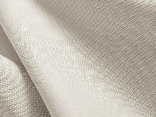 Fotel wypoczynkowy Jodie beżowy do salonu z podłokietnikami nowoczesny tapicerowany tkanina