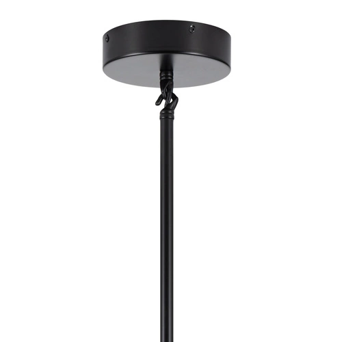 Lampa wisząca MODERN ORCHID 6-punktowa szklana bursztynowa do salonu 130 cm