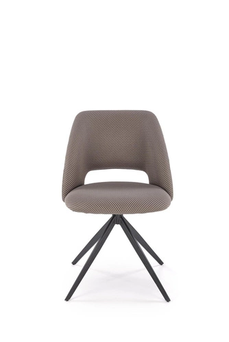 Krzesło biurowe obrotowe Maeba Intesi tapicerowane szare nowoczesne do biura i pokoju młodzieżowego