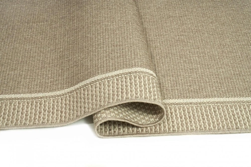 Dywan zewnętrzny Deserto 160x230 beżowy nowoczesny do tarasu i balkonu łatwoczyszczący Carpet Decor