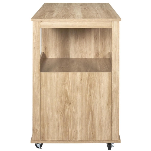 Wyspa kuchenna na kółkach Klaus Intesi skandynawska pojemna z szufladami do kuchni 105 cm