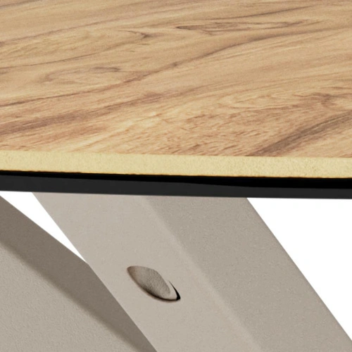 Stolik kawowy Heaven okrągły 82 cm do salonu dąb naturalny