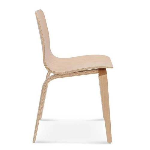 Krzesło do jadalni drewniane Hips FAMEG nowoczesne personalizowane dąb do salonu