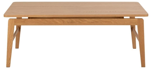 Stolik kawowy Essex 120x60 cm drewniany prostokątny dębowy skandynawski do salonu Actona