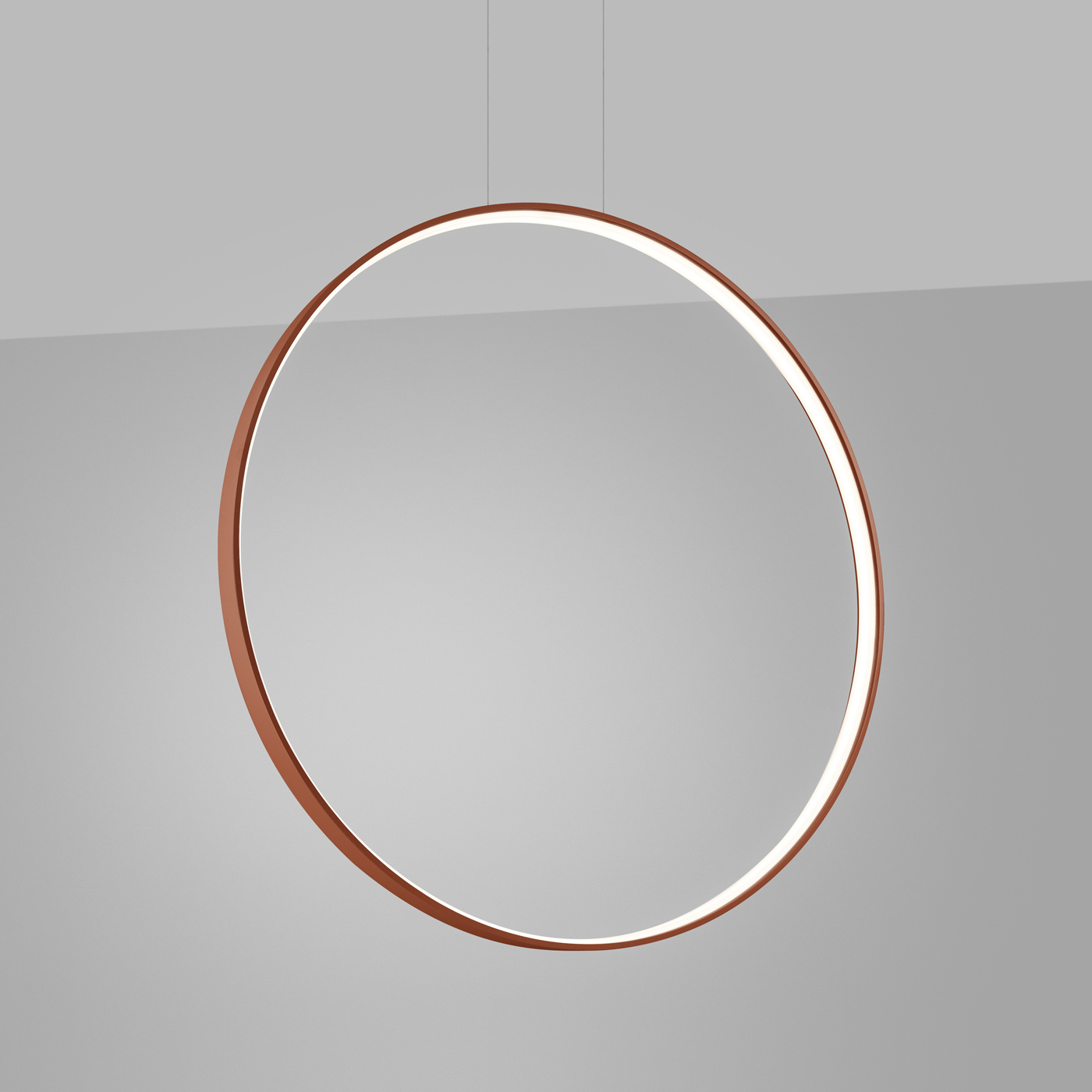 Lampa wisząca LED RIO 78 czerwona nowoczesna regulowana do salonu kuchni nad stół