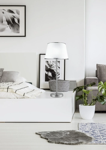Lampa stołowa Ibis 1x40W E14 satyna
