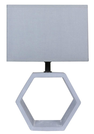 Lampa stołowa Vidal lampka ceramiczna  1x40W E27 grafitowy