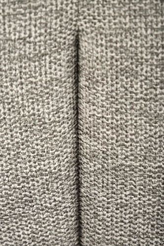 Krzesło obrotowe Odette szare tapicerowane do biura i gabinetu nowoczesne z podłokietnikami Intesi