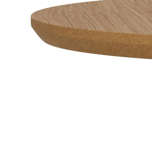 Actona Soli stolik kawowy okrągły drewniany dębowy 45 cm do salonu