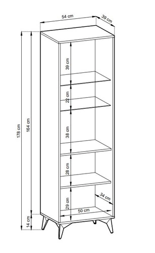 Zestaw mebli do salonu w jodełkę Fargo